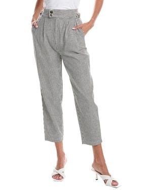 Joie Nadia Linen-blend Pant - Grey