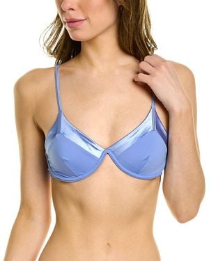 Moeva Beatrice Bikini Top - Blue
