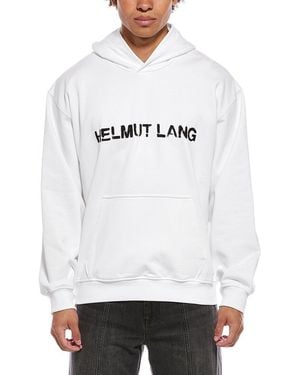 Helmut Lang Stencil Hoodie - White