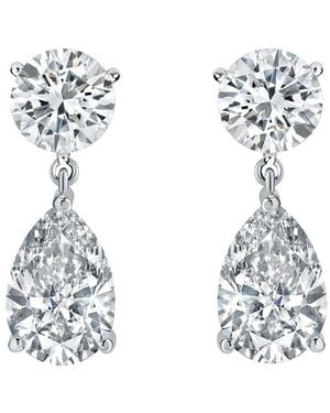 Lab Grown Diamonds 14k 4.00 Ct. Tw. Lab-grown Diamond Earrings - White