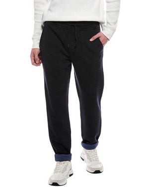 Isaia Wool-Blend Jogger - Black