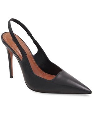 BCBGMAXAZRIA Nahlia Leather Pump - Blue