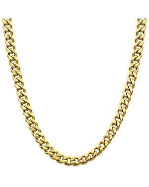 Jane Basch Steel Necklace - Metallic