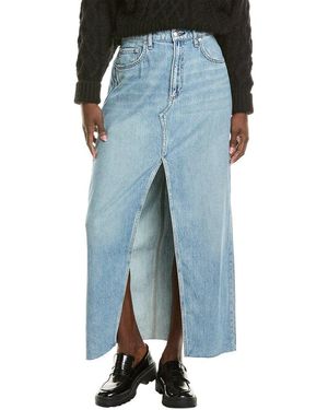 Rag & Bone Featherweight Avery Maxi Skirt - Blue