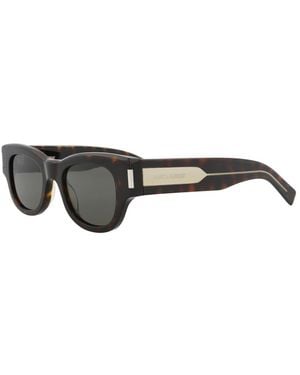 Saint Laurent Sl573 49Mm Sunglasses - Brown