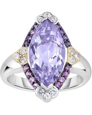 Phillip Gavriel 18k & Silver 3.77 Ct. Tw. Gemstone Cocktail Ring - Blue