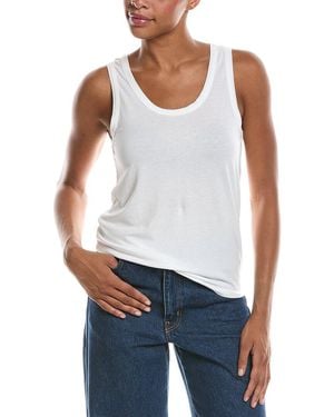 Officine Generale Tatia Solid Tank Top - White
