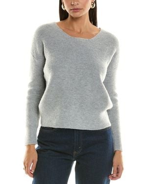 Bishop + Young Corey Twist Back Jumper - Grey