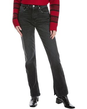 RE/DONE 70's High-Rise Eclipse Skinny Boot Jean - Black