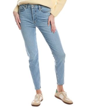 RE/DONE Mid 90S High-Rise Skinny Jean - Blue