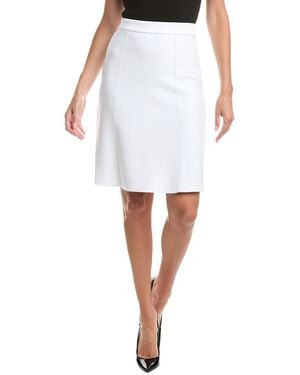 St. John Flare Skirt - White