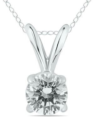 True Diamond 14k 0.30 Ct. Tw. Diamond Necklace - White