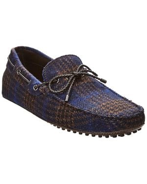 Tod's Tods Gommino Leather Driving Shoe - Blue
