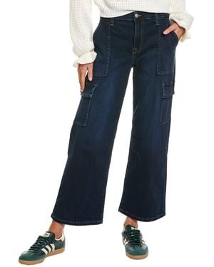 Hudson Jeans Rosalie Europa Wide Leg Cargo Jean - Blue