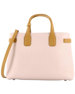 Burberry Banner Tote Medium (authentic Pre-loved) - Pink