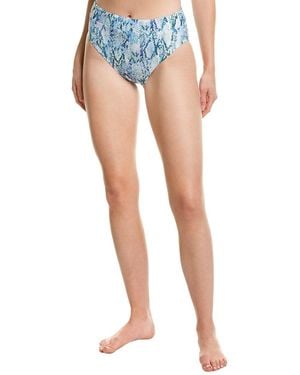 Next Platform High-Waist Leg Bottom - Blue
