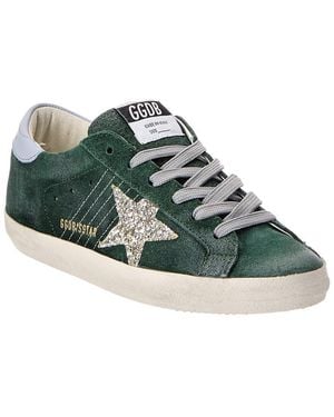 Golden Goose Superstar Suede Trainer - Green