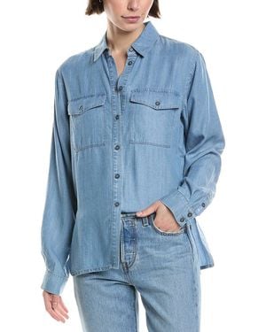 7 For All Mankind Dina Shirt - Blue