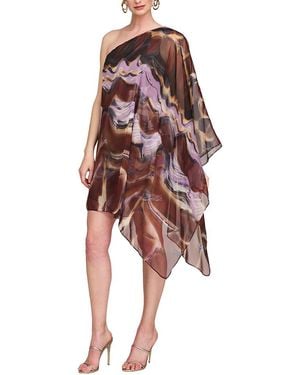 Halston Shi Dress - Red