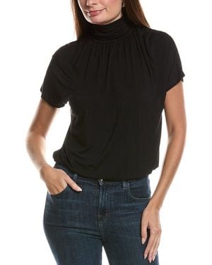 XCVI Viggo Turtleneck Top - Black