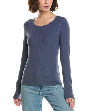 Z Supply Renae Rib Top - Blue