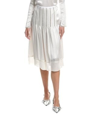 3.1 Phillip Lim Slip Skirt - White