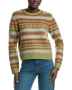 Design History Fair Isle Jumper - Blue