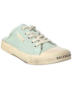Balenciaga Paris Canvas & Rubber Trainer - White