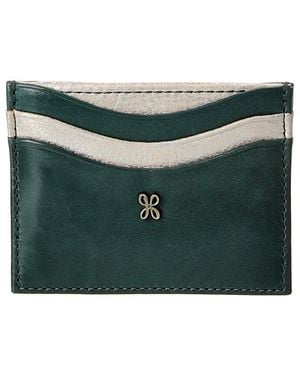 Hobo International Max Leather Card Case - Green