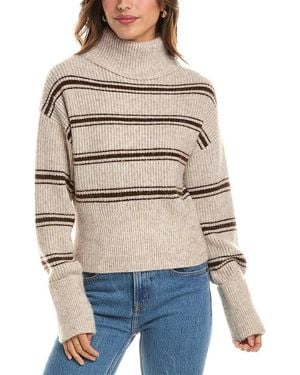 525 America Turtleneck Jumper - Natural