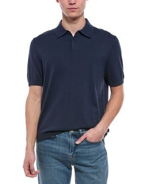 7 For All Mankind Polo Jumper - Blue