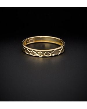 Italian Gold 14k Ring - Black