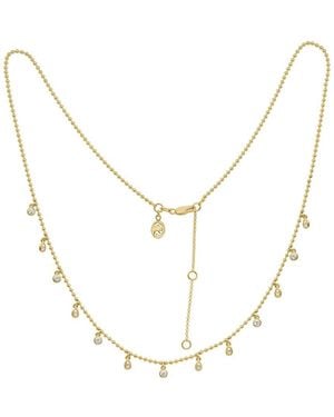 Effy Fine Jewelry 14k 0.34 Ct. Tw. Diamond Necklace - Metallic
