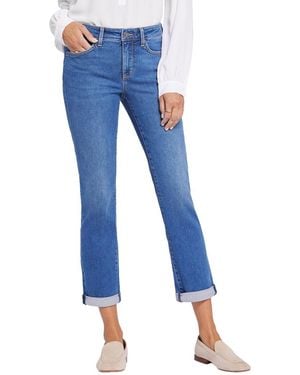 NYDJ Petite Sheri Rockford Ankle Crop Jean - Blue