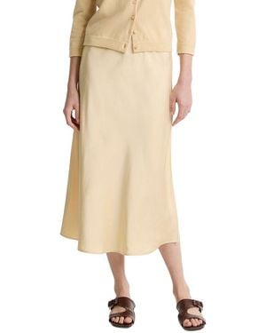 Vince Pull On Slip Skirt - Natural