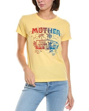 Mother The Boxy Goodie Goodie T-Shirt - Blue