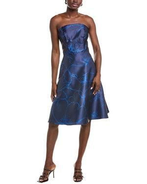 Rene Ruiz A-Line Cocktail Dress - Blue