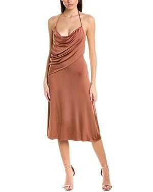 Et Ochs Nora Midi Dress - Brown