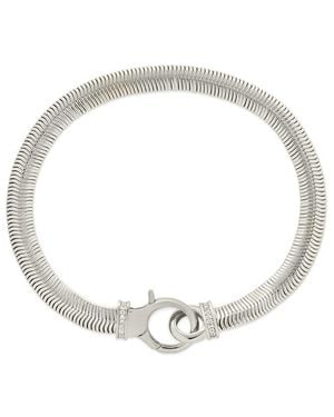 Sterling Forever Cz Kassidy Chain Bracelet - White