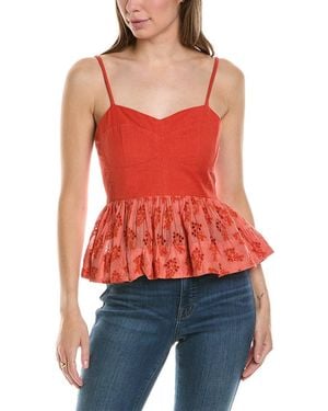The Great The Camelia Top - Red