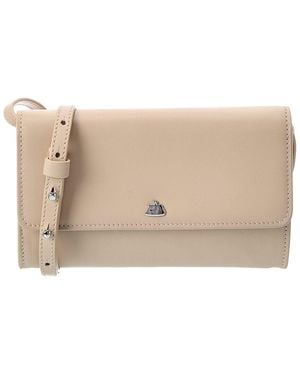 Weekend Max Mara Leather Crossbody - Natural