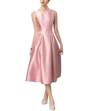 BURRYCO Brc By Midi Dress - Pink