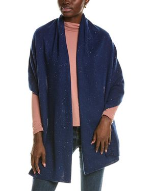 Sofiacashmere Sofiacashmere Lightweight Cashmere-Blend Scarf - Blue