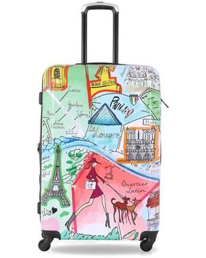 TUCCI J'aime Paris 20in Expandable Carry-on - White