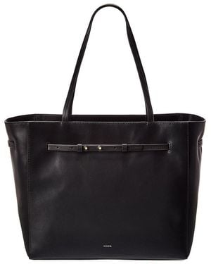 Vince Kiera Leather Tote - Black