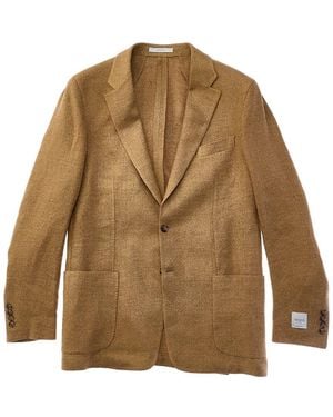 Todd Synder X Champion Herringbone Sport Coat - Brown