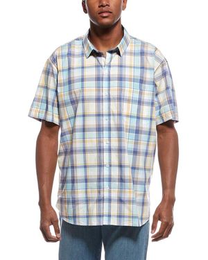 tyler boe Piedmont Plaid Shirt - Blue