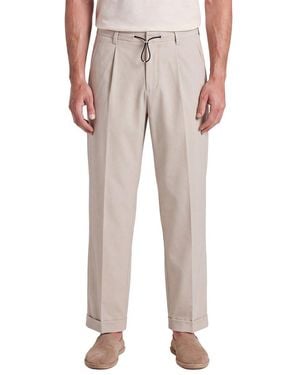 Ron Tomson Pleated Wide Leg Trouser - Multicolour