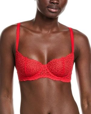 Journelle Allegra Balconette Bra - Red