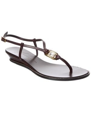 Giuseppe Zanotti Amelia Leather Sandal - White